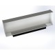 listello di ventilazione zuluftgitter GRIGLIA ARIA 600x90mm Nero