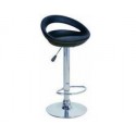 sgabello GINEVRA XH-123 P-2 , coppia di sgabelli design, stool. nero