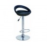 sgabello GINEVRA XH-123 P-2 , coppia di sgabelli design, stool. nero