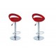 sgabello GINEVRA (XH123 P-2), coppia di sgabelli design, stool. nero