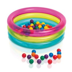intex piscina con palline colorate multicolore baby 3 anelli bambino