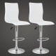 sgabello ZURIGO   (XH-312), coppia di sgabelli design, stool x  nero