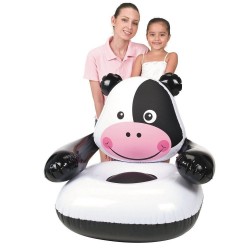 Poltrona mucca gonfiabile per bambini 80x80x71cm