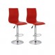 sgabello ZURIGO (XH-312), coppia di sgabelli design, stool x nero