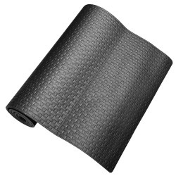 Tappeto tappetino YOGA FITNESS grande per palestra pilates soft 190x91X0,8 cm nero
