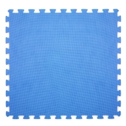 6x tappetino blu 60x60cm fondo piscina antiscivolo tappeto puzzle bambini fitnessx