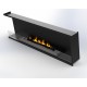 Biocamino 150 cm sinistro da incasso Mega 150 sx -V incasso stufa casa arredo