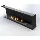 Biocamino 150 cm sinistro da incasso Mega 150 sx -V incasso stufa casa arredo