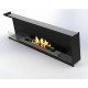 Biocamino 150 cm sinistro da incasso Mega 150 sx -V incasso stufa casa arredo