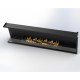 Biocamino 150 cm sinistro da incasso Mega 150 sx -V incasso stufa casa arredo