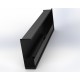 Biocamino 150 cm sinistro da incasso Mega 150 sx -V incasso stufa casa arredo