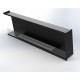 Biocamino 150 cm sinistro da incasso Mega 150 sx -V incasso stufa casa arredo