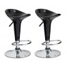 SGABELLO Firenze XH-102 coppia di sgabelli design, stool nero