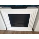 Biocamino mod Quarere bianco camino camini 115x95x32,5cm