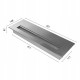 Biocamino mod Quarere bianco camino camini 115x95x32,5cm