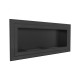 Biocamino Black London 150x65x16 cm bio camino 2x1.2 lit +vetro