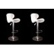 sgabello SAN DIEGO (XH-240-1), coppia di sgabelli design, stool. bianco