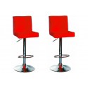 sgabello SAN PAOLO(XH615), coppia di sgabelli design, stool. rosso