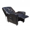 Poltrona massaggio relax riscaldata - Massaggiante color Nero.