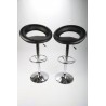 sgabello SIDNEY (XH-232-1), coppia di sgabelli design, stool. nero