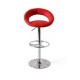 sgabello SIDNEY (XH-232-1), coppia di sgabelli design, stool rosso