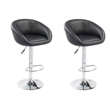 sgabello SOFIA (XH- 269), coppia di sgabelli design, stool nero