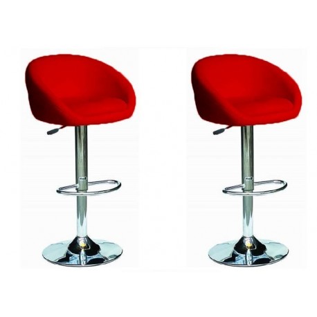 sgabello SOFIA (XH- 269), coppia di sgabelli design, stool. rosso