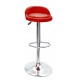 sgabello BASEL    (XH-210), coppia di sgabelli design, stool  rosso