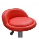 sgabello BASEL (XH-210), coppia di sgabelli design, stool rosso