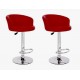 sgabello LION   (XH-281), coppia di sgabelli design, stool. rosso