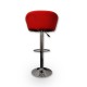 sgabello LION   (XH-281), coppia di sgabelli design, stool. rosso