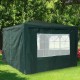 Padiglione 3x3 m impermeabile gazebo Grigio Gazebo 3x3 m mod.Pavillon 2