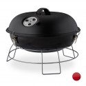 barbecue Grill To-go BBQ mod.Gina 27 x 36 cm nero Acciaio