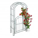 Arco per Rose Romantico con Porta mod.Tanja 215 x 115 x 43 cm Ferro