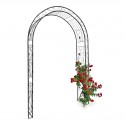 Arco per Rose 226 x 144 x 36,5 cm Arco deco per rose ferro mod Amsterdam nero elegante