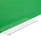 Lavagna magnetica scrivibile verde con porta penne 60 x 90 x 6,5 cm vetro, acciaio, plastica