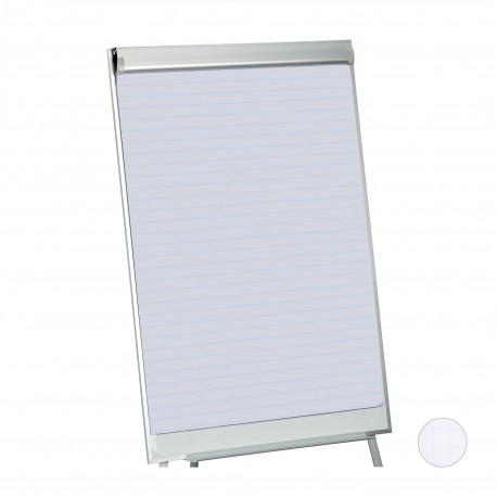 Blocco per Flipchart perpresentazioni e moderazione 81 x 57,5 x 0,5 c bianco con lineatura blum