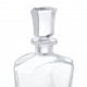 Set di Bicchieri da Whisky con Decanter 25,5 x 12,5 x 7 cm Elegante Elegante Decanter per Whisky con 4 Bicchieri