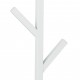 Appendiabiti bianco a forma di albero in metallo 100,5 x 19,5 x 7 cm cappotti, sciarpe o borse