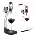 Decanter Rapido di Lusso con Supporto: Decantazione in pochi secondi per un bouquet completo