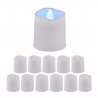 Candele LED decorative con luce in set da12 tremolante candele LED 4,5 x 4 cm