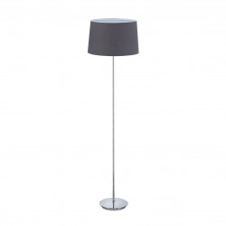 lampada da terra è un vero colpo d'occhio 148,5 x 40 cm Grigio attacco E27