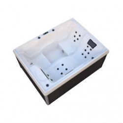 Outdoor-Whirlpool STREAM – Perfetto per 3 persone 211 x 156,5 x 74,05 cm