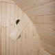 Sauna LAHTI Misura XL 8 kW sauna tradizionale per gli spazi esterni 195 x 192 x 220 cm