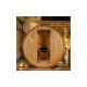 Sauna LAHTI Misura XL 8 kW sauna tradizionale per gli spazi esterni 195 x 192 x 220 cm