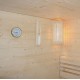 Sauna tradizionale Shadow misura M con 3,6 kW 120 x 120 x 190 cm Legno di abete nordico