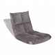 Cuscino da pavimento flessibile per il relax 58 x 50 x 55 cm Grigio 6 diverse posizioni