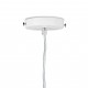 Lampada moderna con grande paralume in vetro 120x20x20 cm Lampada da soffitto dal design originale