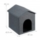 Accogliente cuccia per animali con tetto removibile 40 x 35 x 42,5 cmCuccia chiusa per gatti e cani di piccola taglia