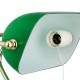 Lampada da banchiere con paralume in vetro verde 31 x 22,5 x 18,5 cm Design classico anni '30